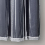 Grommet Sheer With Insulated Blackout Lining Curtain Panel Set