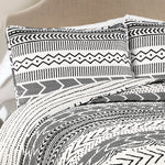 Hygge Geo Quilt 3 Piece Set