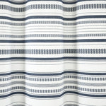 Urban Woven Yarn Dyed Recycled Cotton Blend Shower Curtain