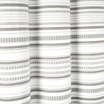 Urban Woven Yarn Dyed Recycled Cotton Blend Shower Curtain