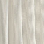 Farmhouse Stripe Reyna Ruffle Window Curtain Panel Set