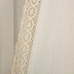 Rosalie Faux Linen Window Panel Set