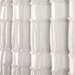 Nova Ruffle Shower Curtain
