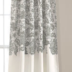 Estate Garden Print Room Darkening Window Curtain Set
