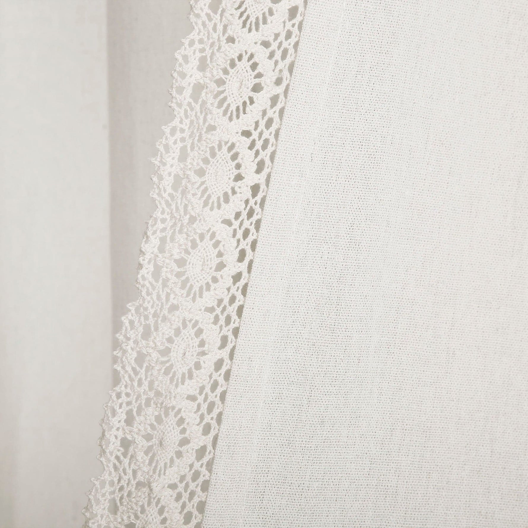 Rosalie Faux Linen Window Panel Set