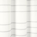 Modern Galaxy Waffle Woven Cotton Blend Shower Curtain