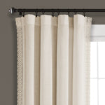 Rosalie Faux Linen Window Panel Set
