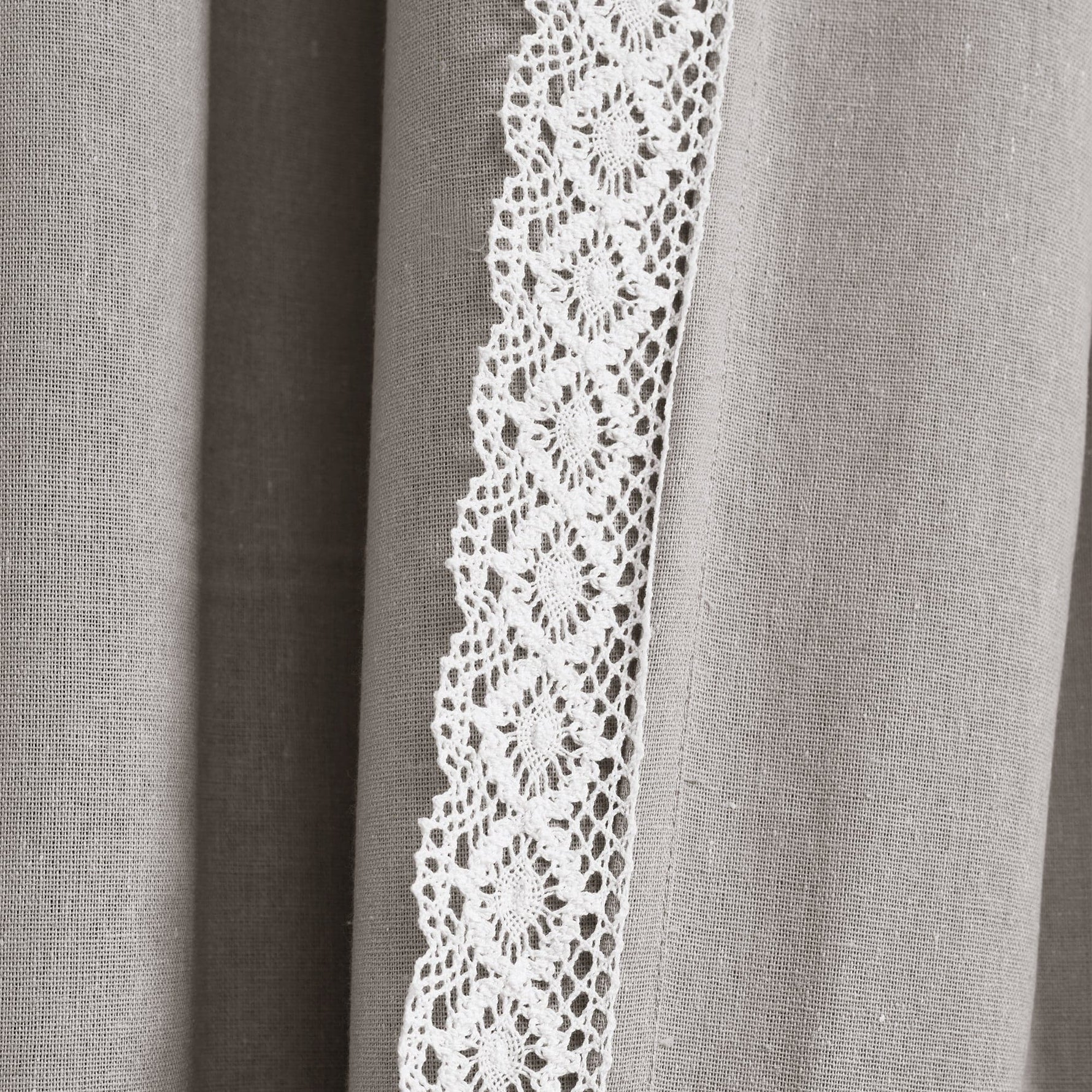 Rosalie Faux Linen Window Panel Set