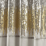 Night Sky Window Curtain Panel