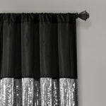 Night Sky Window Curtain Panel