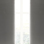 Faux Linen Absolute Blackout Window Curtain Panel