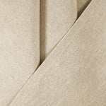 Burlap Knotted Tab Top Window Curtain Panel Set