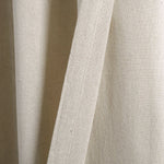 Linen Lace Window Curtain Panel Set