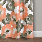 Julie Floral Insulated Grommet Blackout Window Curtain Panel Set