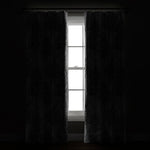 Linear Tree Insulated Rod Pocket Blackout Curtain Panel Set