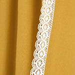 Rosalie Faux Linen Window Panel Set