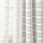 Bridie Grommet Sheer Window Curtain Panel Set
