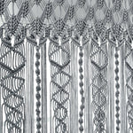 Boho Macrame Textured Cotton Valance