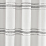 Farmhouse Stripe 100% Cotton Shower Curtain