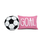 Girls Soccer Kick Quilt Set