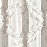 Ruffle Diamond Window Curtain Set