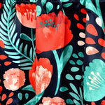 Poppy Garden Valance