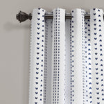 Hygge Stripe Window Curtain Panel Set