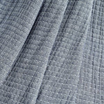 Solid Kantha Pick Stitch Yarn Dyed Cotton Woven Throw