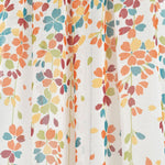 Weeping Flower Sheer Window Curtain Panel Set