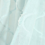 Avon Trellis Grommet Sheer Window Curtain Panel Set