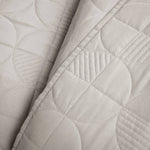Mid Century Circle Cotton Quilt 3 Piece Set