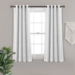 Hygge Stripe Window Curtain Panel Set
