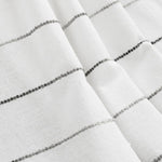 Ombre Stripe Yarn Dyed Recycled Cotton Blend Throw