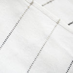Ombre Stripe Yarn Dyed Recycled Cotton Blend Throw