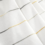 Ombre Stripe Yarn Dyed Recycled Cotton Blend Throw