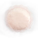 Ruffle Flower Layer Round Decorative Pillow