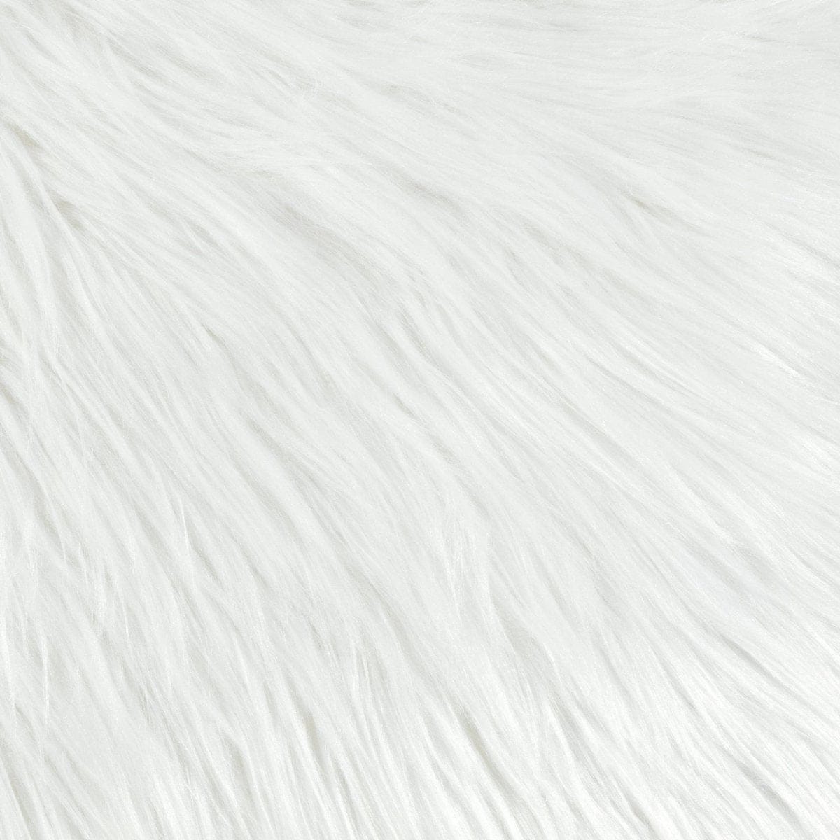 Mongolian Luca Soft Faux Fur Decorative Pillow Cover
