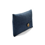 Linen Texture Woven Button Decorative Pillow Cover