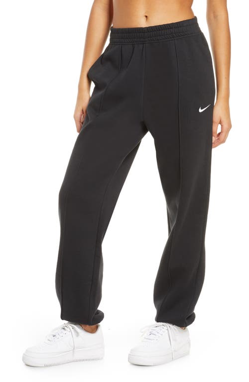 Nike Sportswear Essential Fleece Pants - Black/White