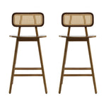 Bari Indoor Wood Barstool (Set of 2)