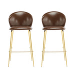 Kira Upholstered Bar Stool Set of 2