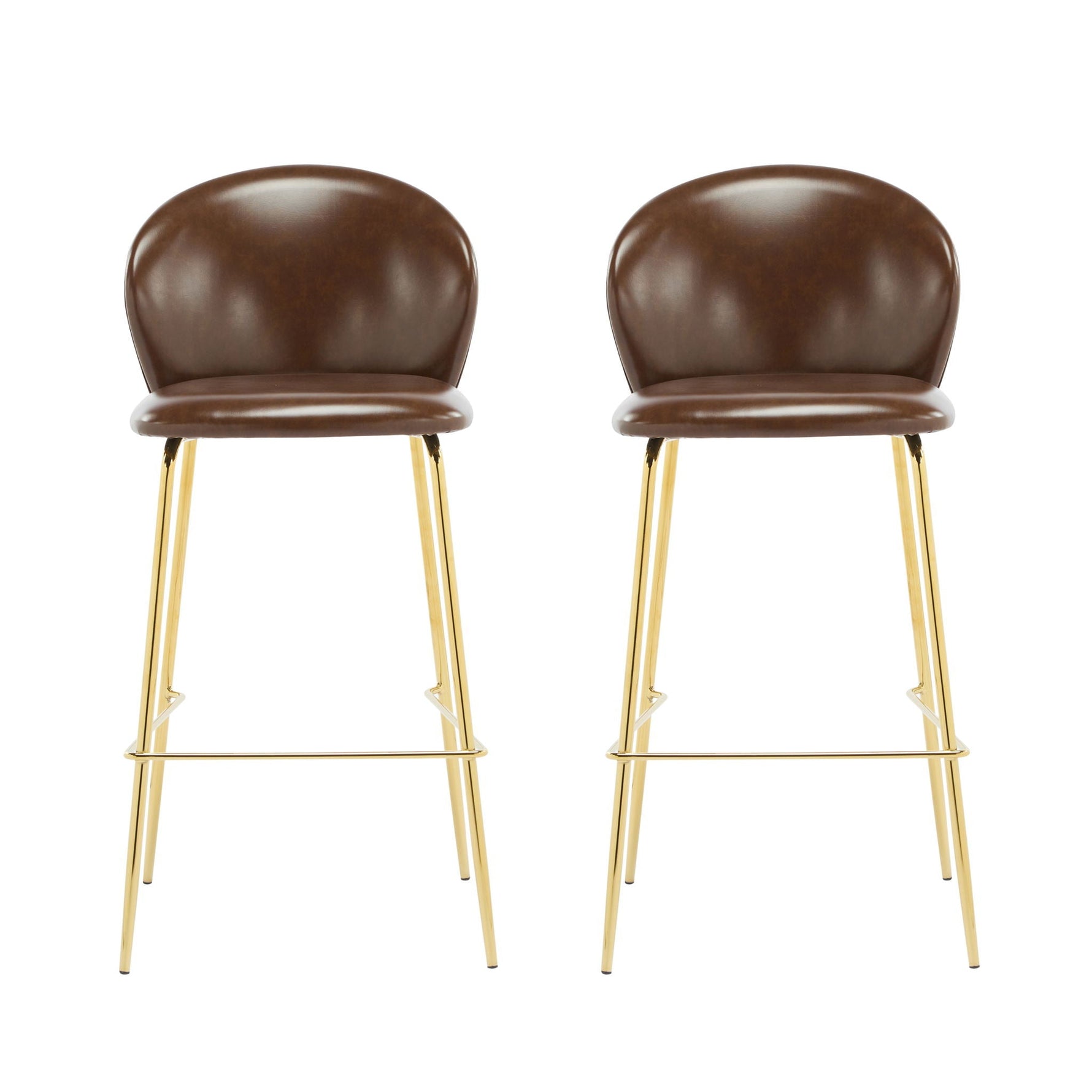 Kira Upholstered Bar Stool Set of 2