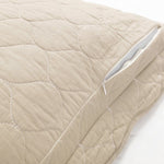 Coastal Chic Scalloped Edge Reversible Quilt 3 Piece Set