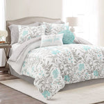 Aprile Reversible Comforter 8 Piece Set