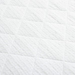 Haniya Solid Waffle Woven Cotton Textured Quilt Set