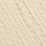 Haniya Solid Waffle Woven Cotton Textured Duvet Cover Set
