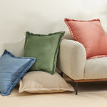 Velvet Dreams Euro Sham Cover 2 Piece Set