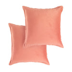 Velvet Dreams Euro Sham Cover 2 Piece Set