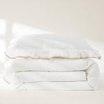 Reyna Contrast Edge Cotton Duvet Cover Set