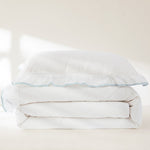 Reyna Contrast Edge Cotton Duvet Cover Set